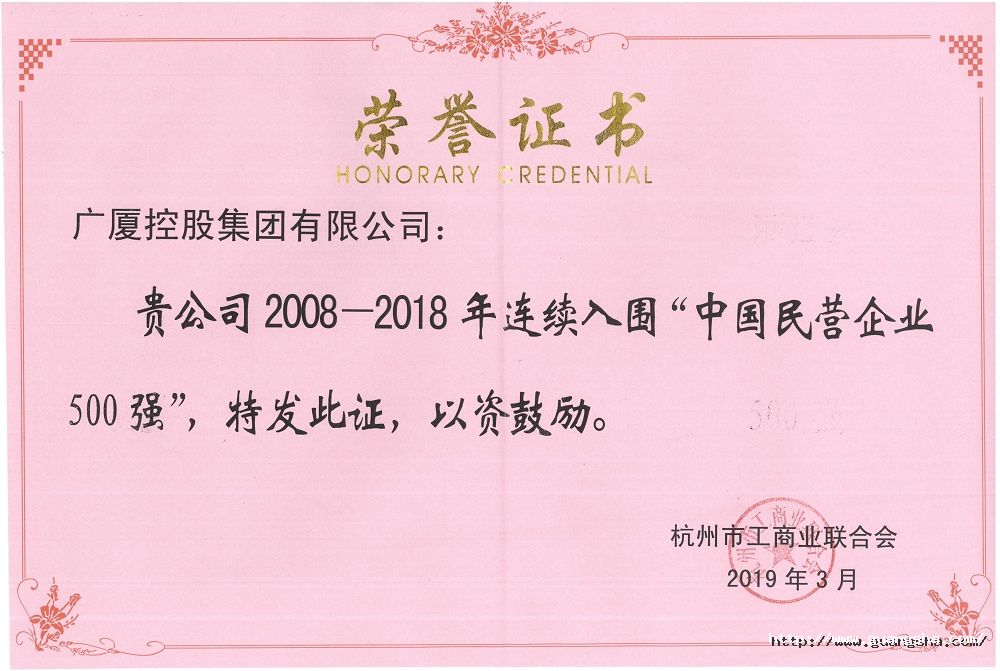 连续10年500强奖状.jpg